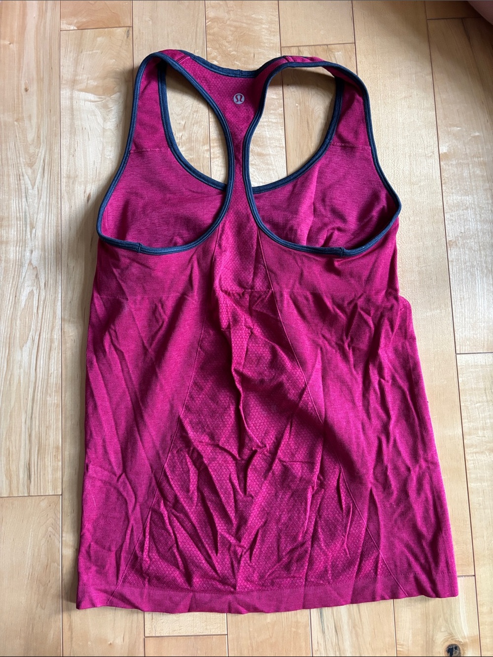 lululemon Raspberry Pink Racerback Tank - Picture 2 of 4